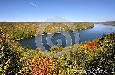 Allegheny national forest Stock Photo