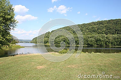 Allegheny River French Creek Stock Photo