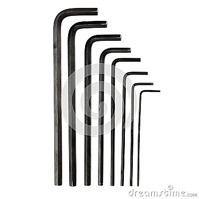 Allen wrench Stock Photo