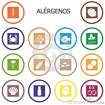 Allergens Stock Photo