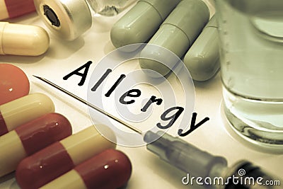 Allergy Stock Photo