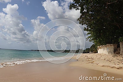 Beautiful beach Barbados Editorial Stock Photo