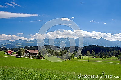 Allgau Bavaria Stock Photo