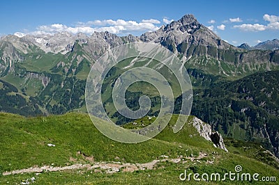 Allgauer Alpen , Germany Stock Photo