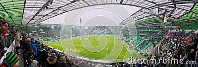 Allianz Stadion panorama in Vienna Editorial Stock Photo
