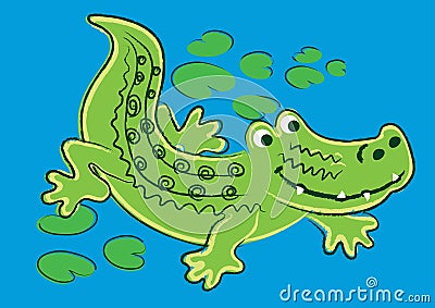 Alligator Vector Illustration