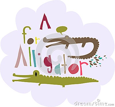 Alligator design Vector Illustration