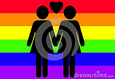 Allow Same Sex Marriage Stock Photo