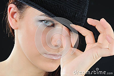 Alluring girl Stock Photo