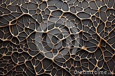 Alluring visual symphony unfolds in abstract composition, showcasing intricate pattern texture dance. Dynamic shapes Stock Photo
