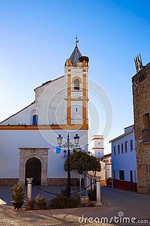 Almaden de la Plata Via de la Plata Way Spain Stock Photo