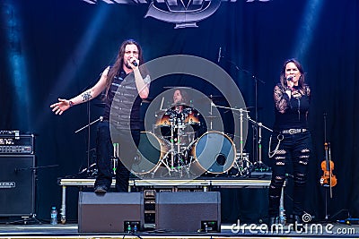 Almanac at Metalfest Open Air 2019 Editorial Stock Photo