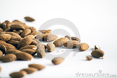 Almand nuts Stock Photo