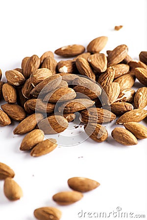 Almand nuts Stock Photo