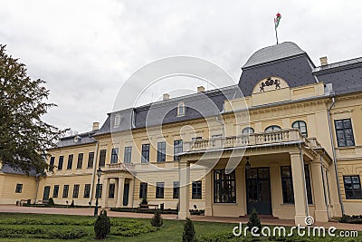 Almasy palace in Gyula Stock Photo