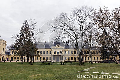 Almasy palace in Gyula Stock Photo