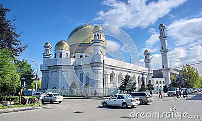 Almaty city. Editorial Stock Photo