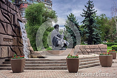 Almaty city. Editorial Stock Photo