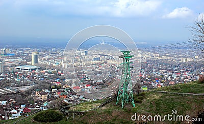 Almaty city. Stock Photo