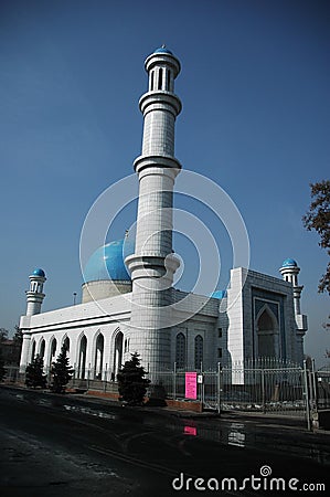 Almaty Mosque Stock Photo