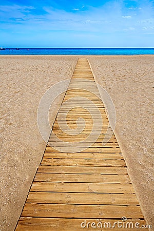 Almeria Cabo Gata San Jose beach Spain Stock Photo