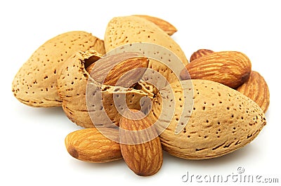 Almond closeup Stock Photo