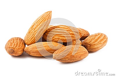 Almond nuts Stock Photo