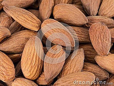 Almonds nuts Stock Photo