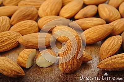 Almonds Stock Photo