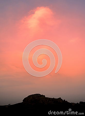 Almscliffe Crag, North Yorkshire Stock Photo