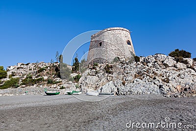 Almunecar ruins Stock Photo