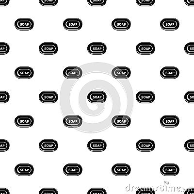 Aloe soap pattern seamless vector Vector Illustration