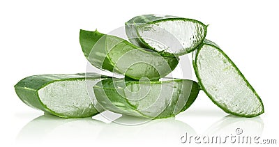 Aloe Vera leaves Stock Photo