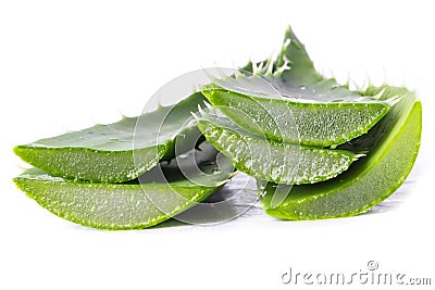 Aloevera on the table Stock Photo