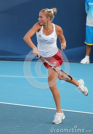 Alona Bondarenko (UKR), tennis player Editorial Stock Photo