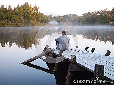 Alone Stock Photo