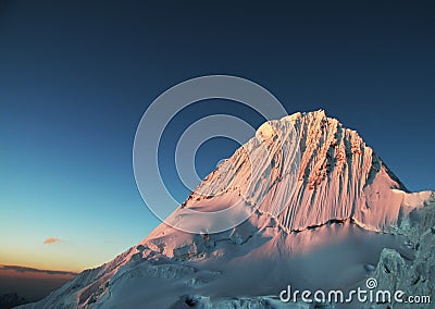 Alpamayo Stock Photo