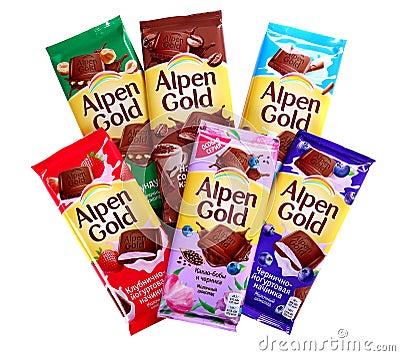 Alpen Gold Editorial Stock Photo