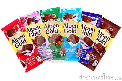 Alpen Gold Editorial Stock Photo