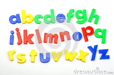 Alphabet Stock Photo