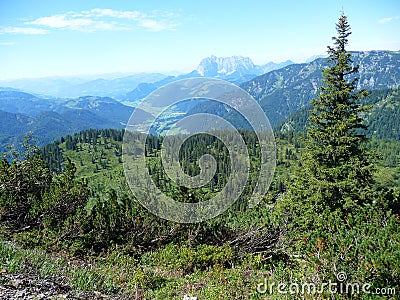 Alpine landscape Stock Photo