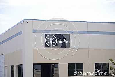 Alpine Polytech, Fort Worth, Texas Editorial Stock Photo