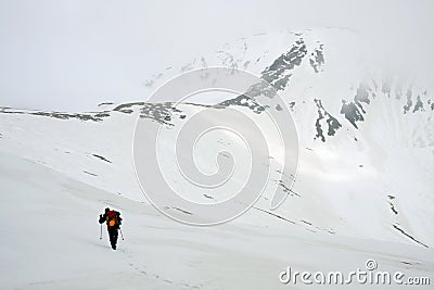 Alpinists Stock Photo