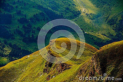 Alps mountain. Summer view. Austria. Tyrol. Stock Photo