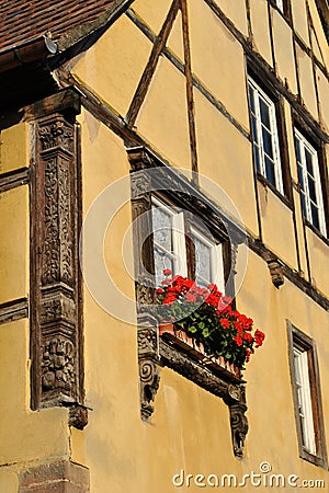 Alsace house Stock Photo