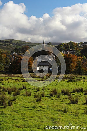 Alston in Cumbria Stock Photo