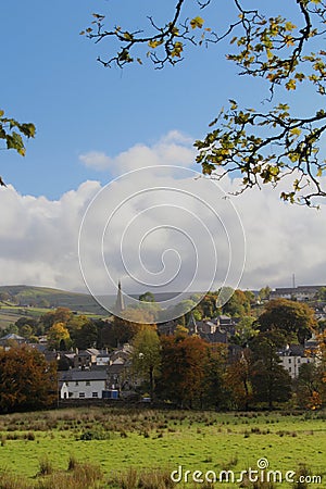 Alston in Cumbria Stock Photo