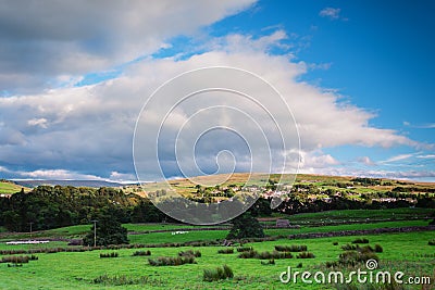 Alston Town Stock Photo