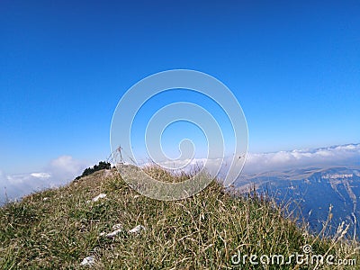 Alt lessinia alta lessinia verona italy the alps monte carrega Stock Photo