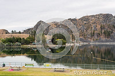 Alta Lake State park, Washington, USA Editorial Stock Photo